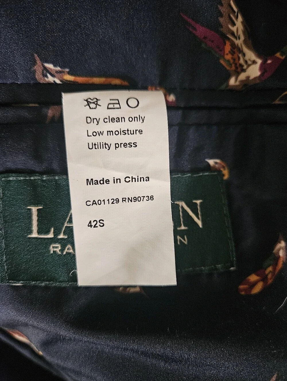 Ralph Lauren Brown Corduroy Sport Coat Men's 42S